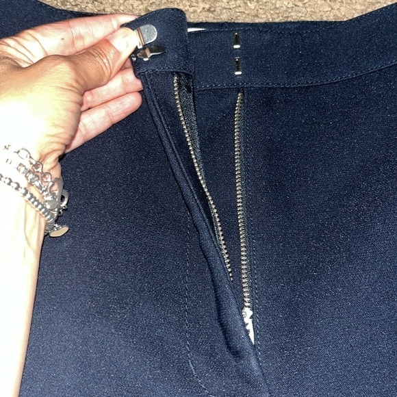 3.1 Phillip Lim Wool Culottes Navy Blue 8 - Picture 7 of 11